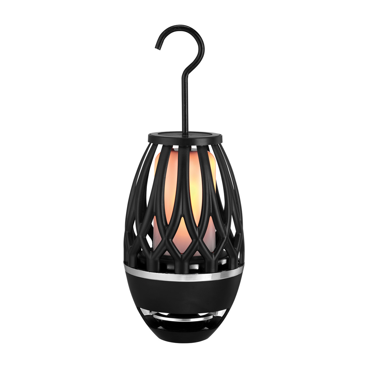 iLive Tiki & Bluetooth Speakers with LED Flame