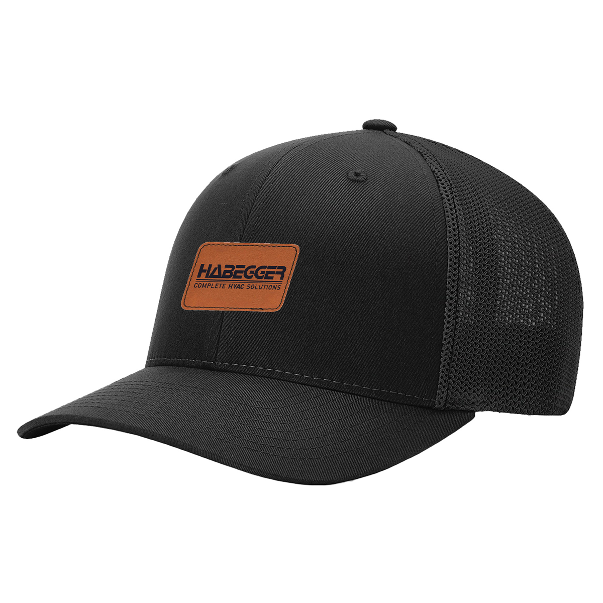 Richardson 110 R-Flex Truck Cap - Black/Black