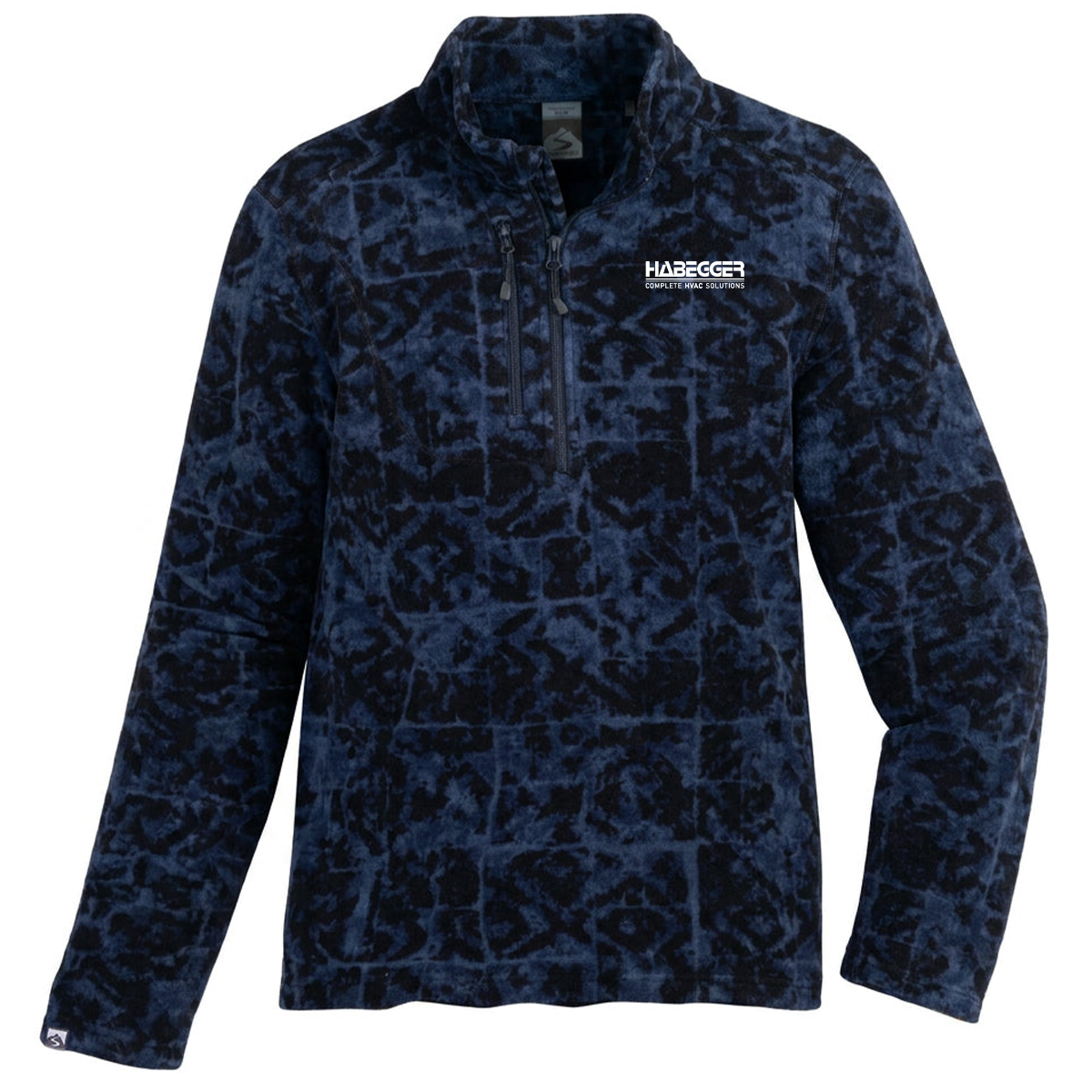 Men's Fireside Fleece Printed Microfleece Quarter Zip