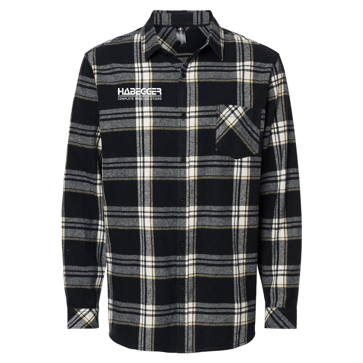 Burnside Open Pocket Flannel Shirt