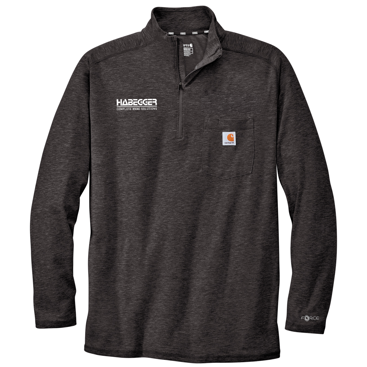 Carhartt Force 1/4-Zip Long Sleeve T-shirt