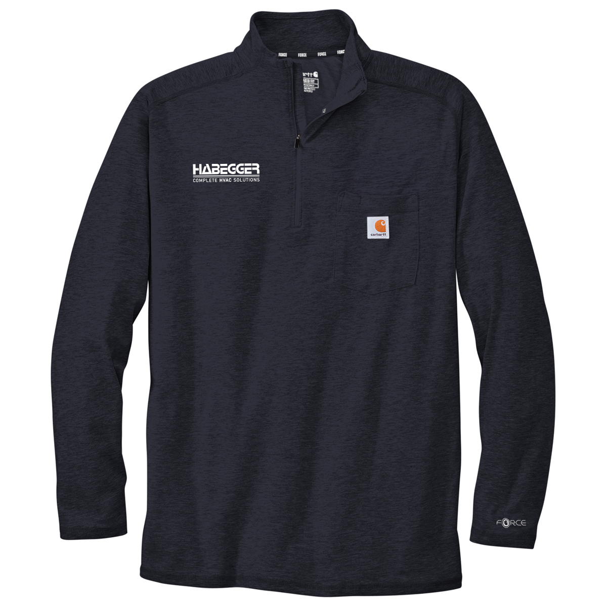 Carhartt Force 1/4-Zip Long Sleeve T-shirt