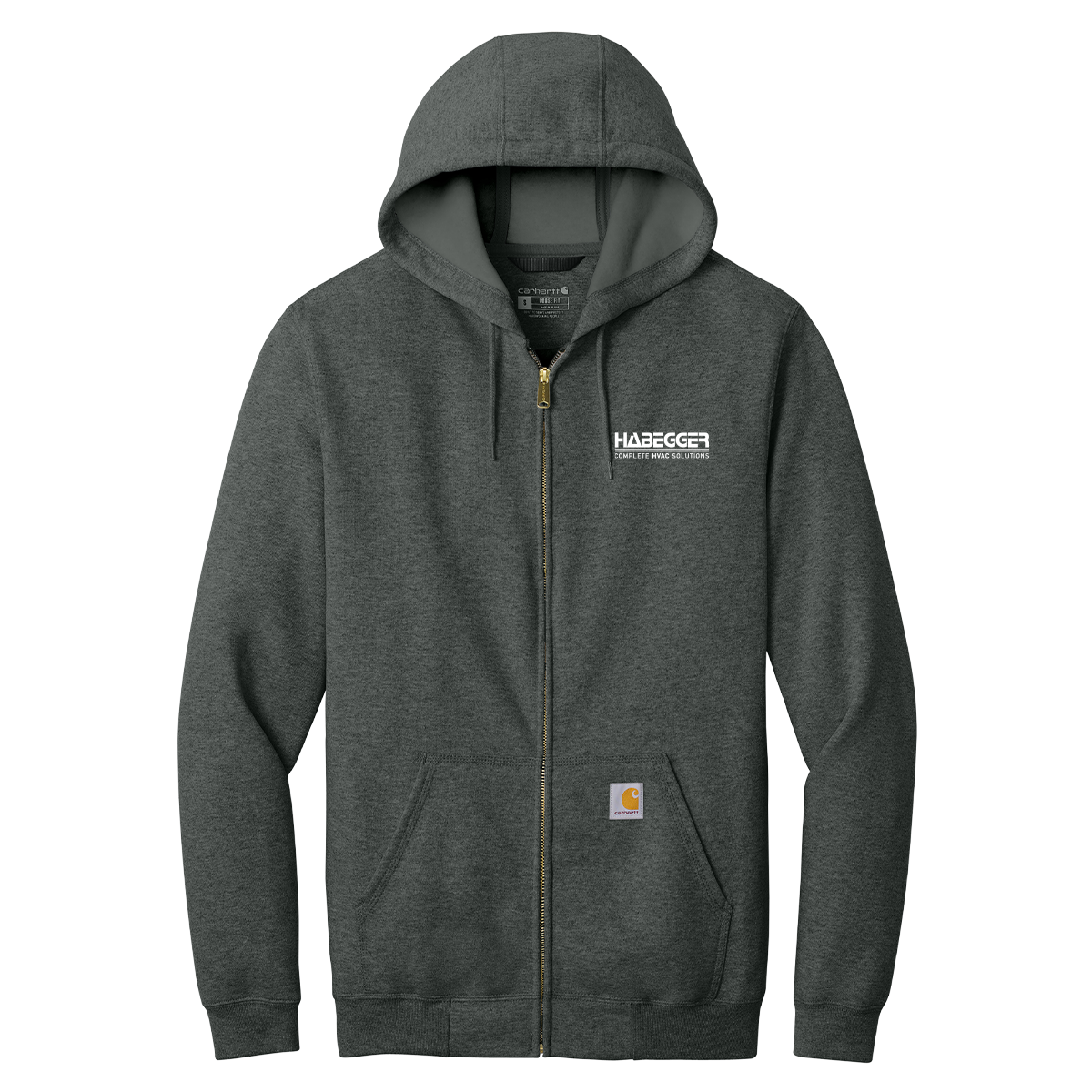 Carhartt® Midweight Hooded Zip-Front Sweatshirt