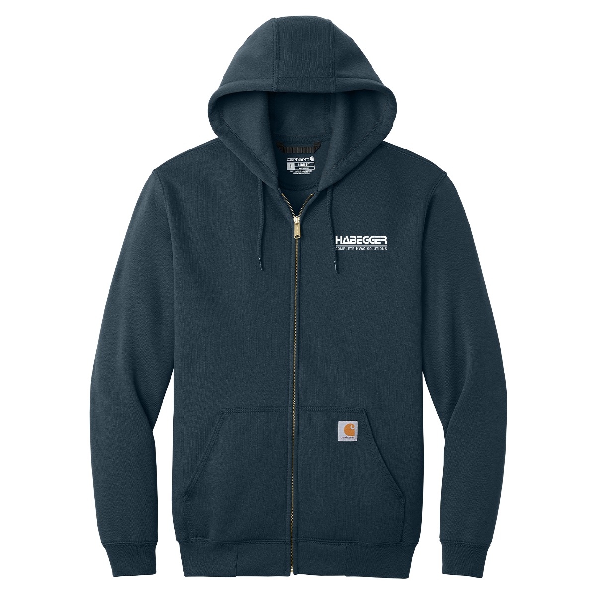 Carhartt® Midweight Hooded Zip-Front Sweatshirt