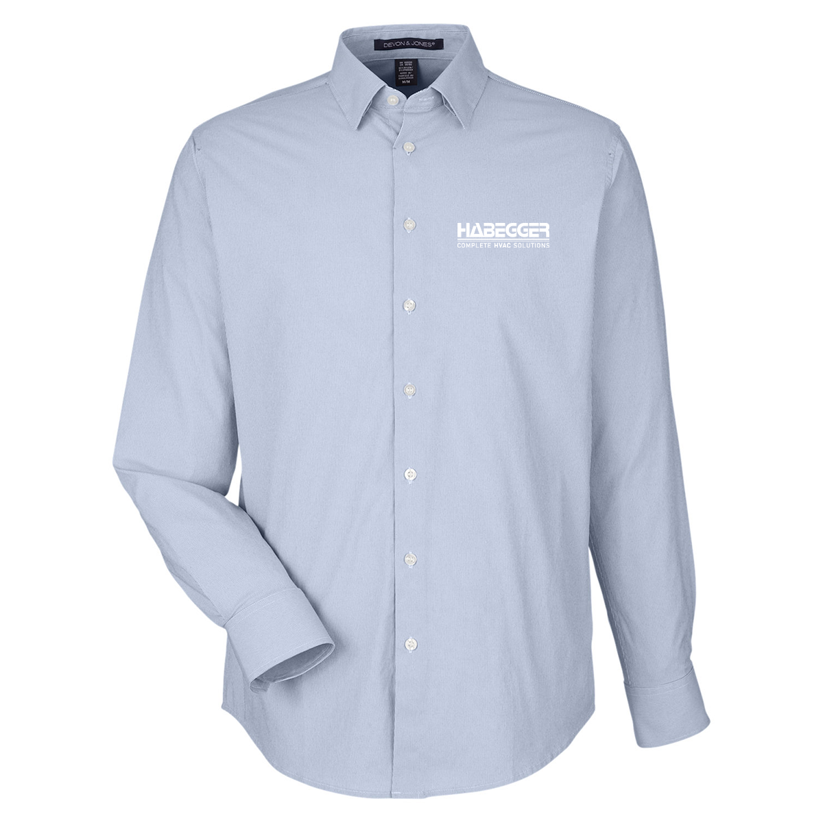 Devon & Jones CrownLux Performance Men's Microstripe Shirt