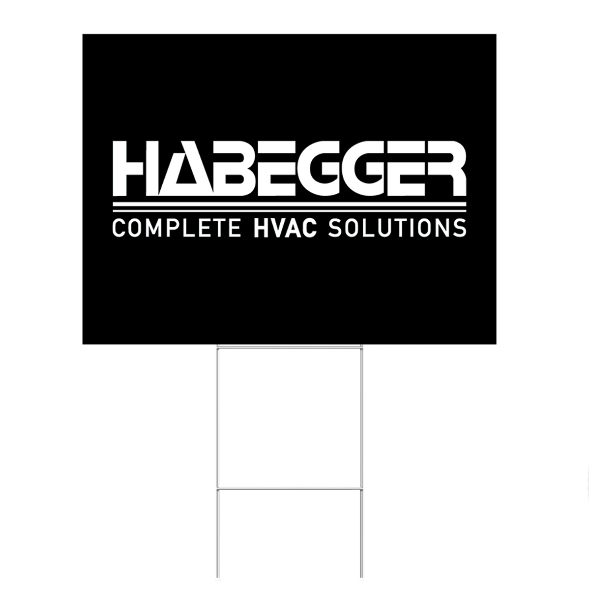 Yard Sign with H-stake