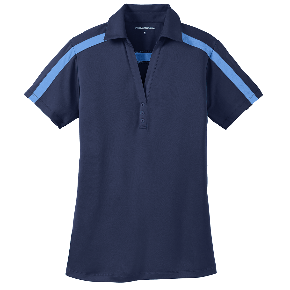 Port Authority Women's Silk Touch Performance Colorblock Stripe Polo