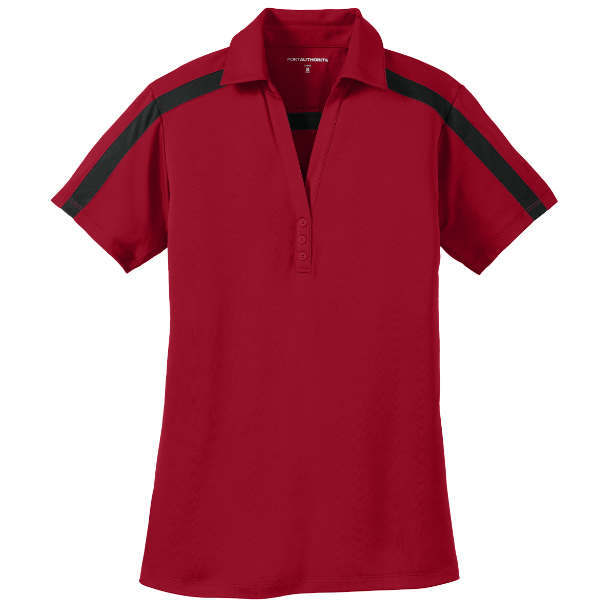 Port Authority Women's Silk Touch Performance Colorblock Stripe Polo
