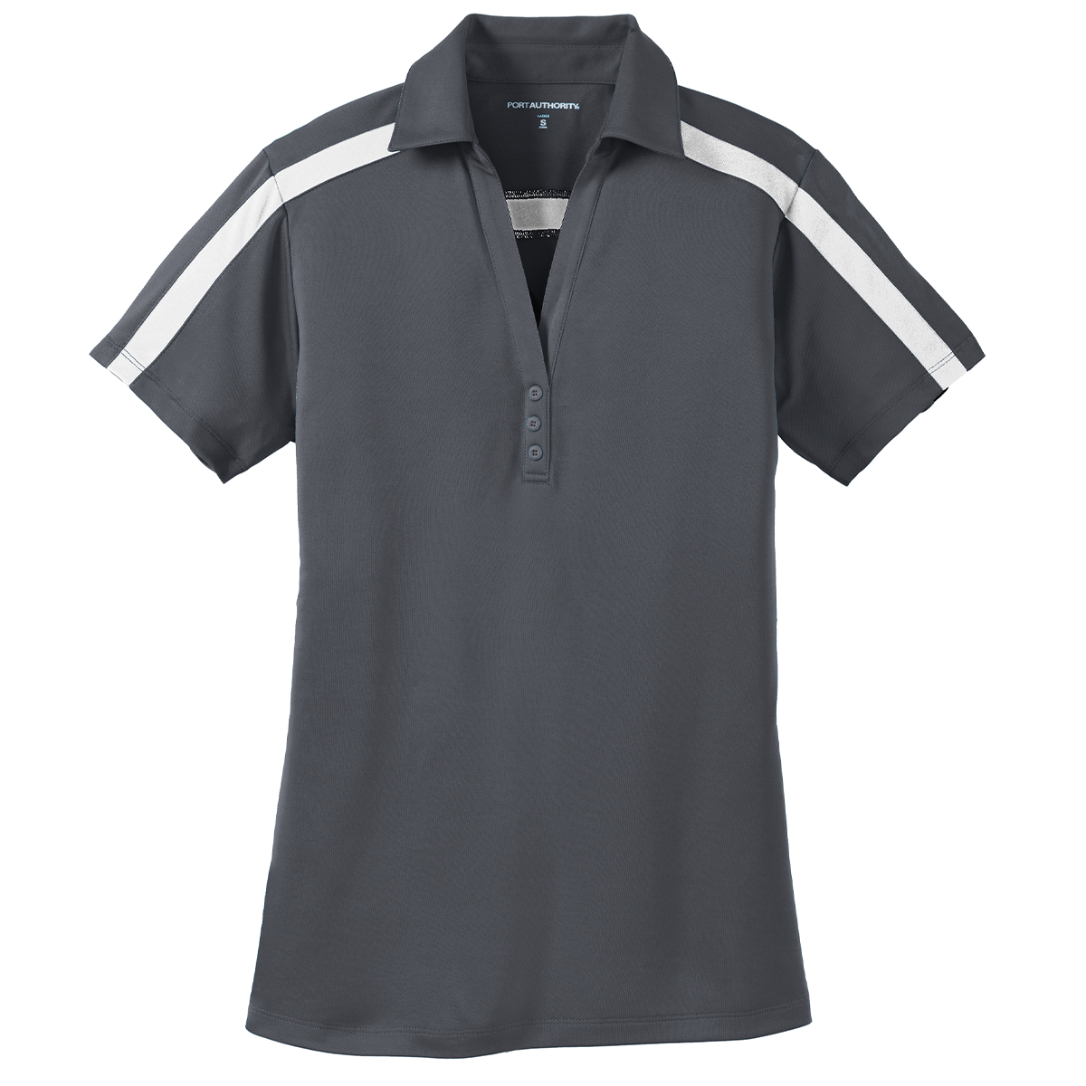 Port Authority Women's Silk Touch Performance Colorblock Stripe Polo