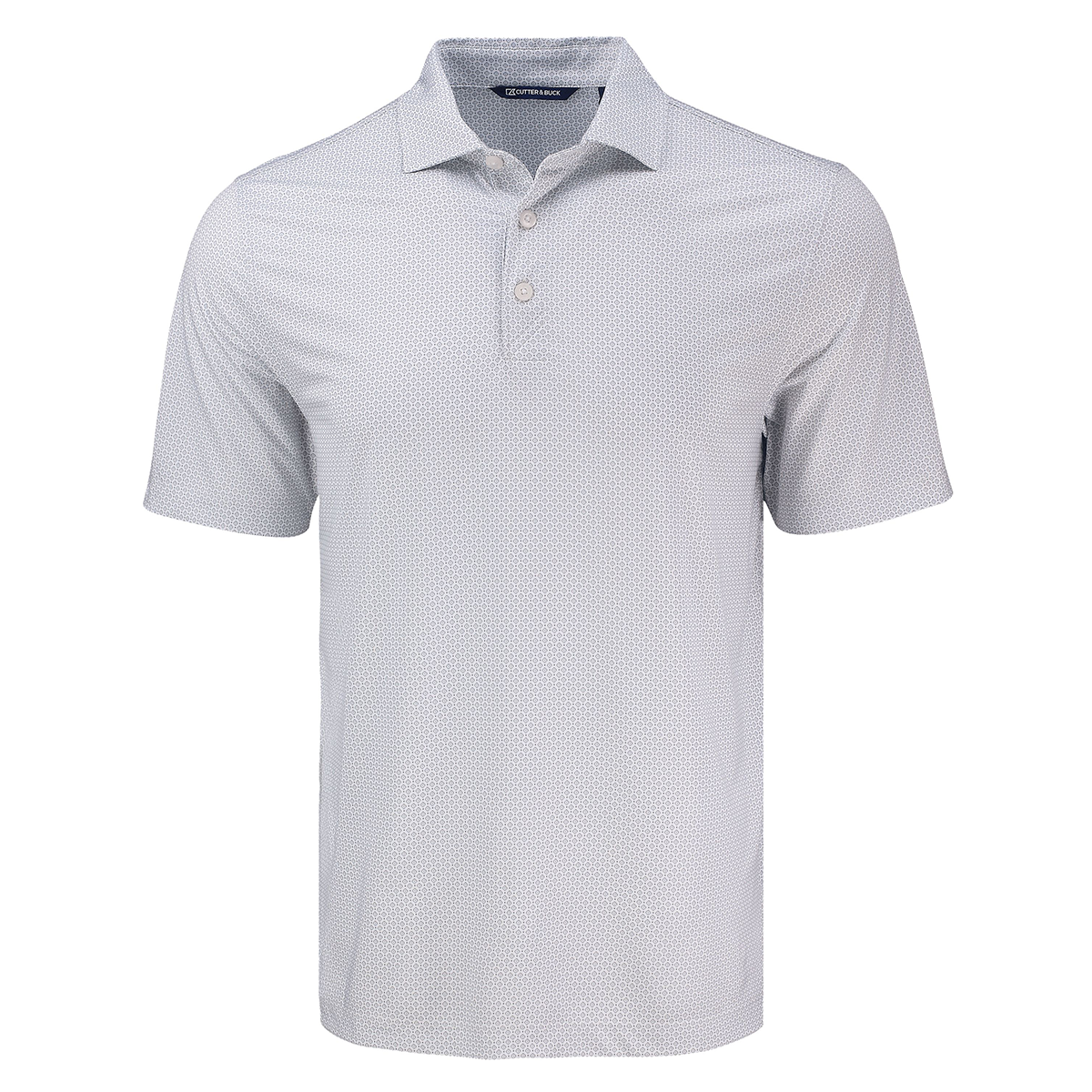 Cutter & Buck Pike Eco Diamond Dot Print Recycled Mens Polo