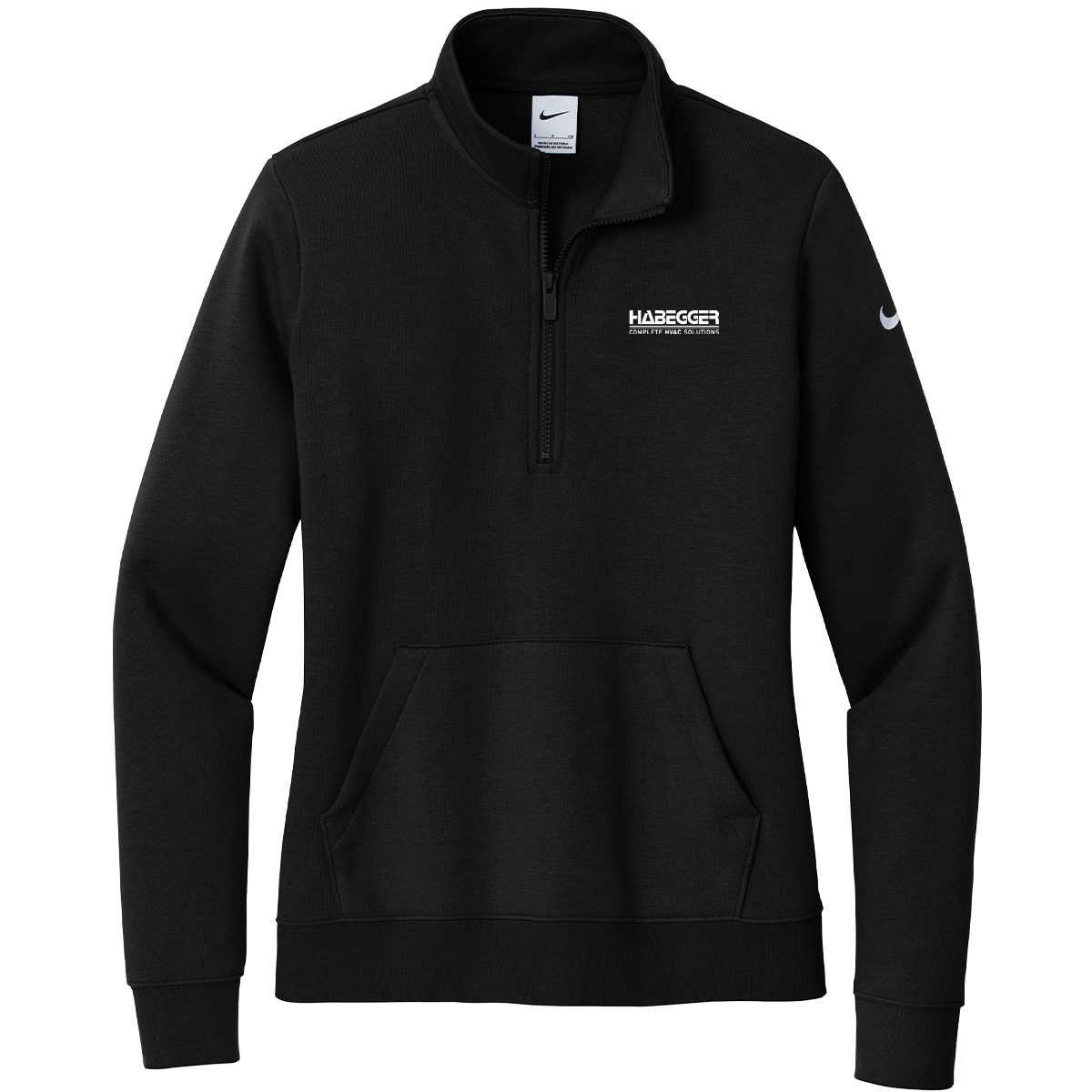 Nike Ladies Club Fleece Sleeve Swoosh 1/2-Zip