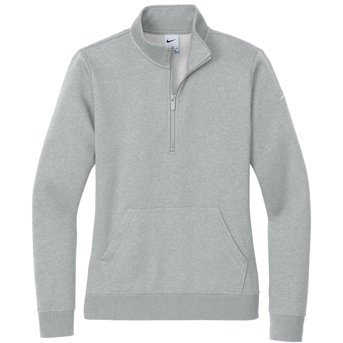 Nike Ladies Club Fleece Sleeve Swoosh 1/2-Zip