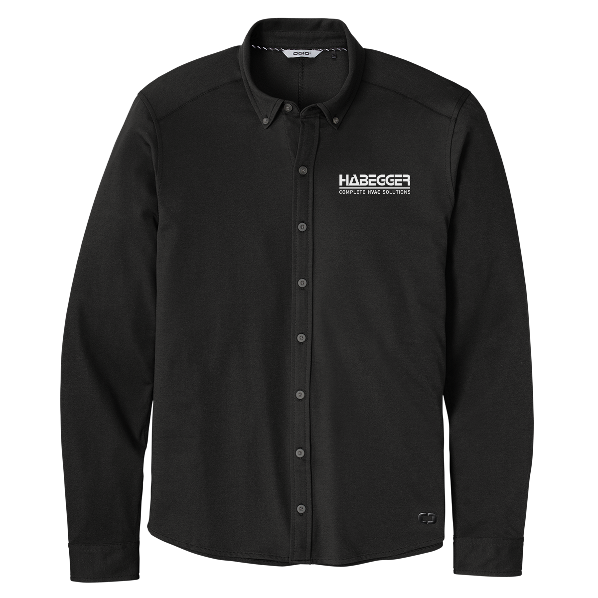 OGIO Code Stretch Long Sleeve Button-Up