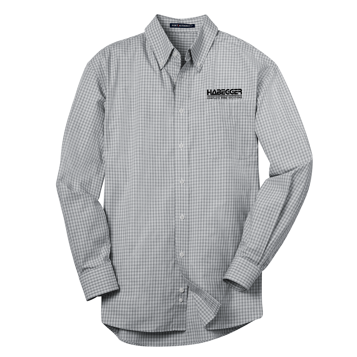 Port Authority Plaid Pattern Easy Care Shirt