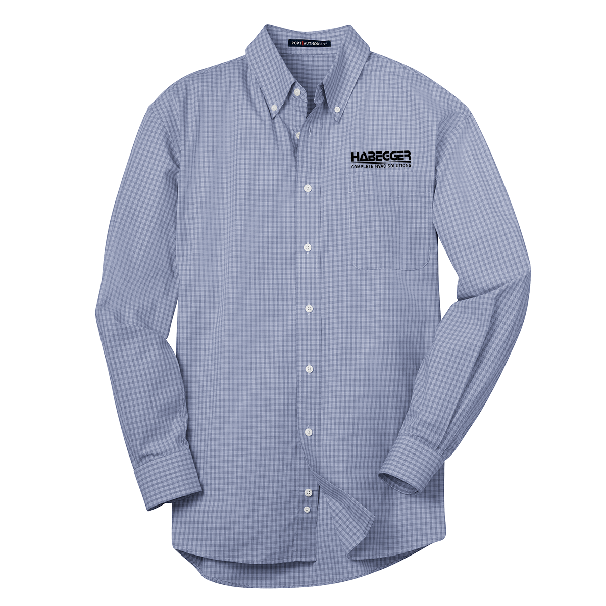 Port Authority Plaid Pattern Easy Care Shirt