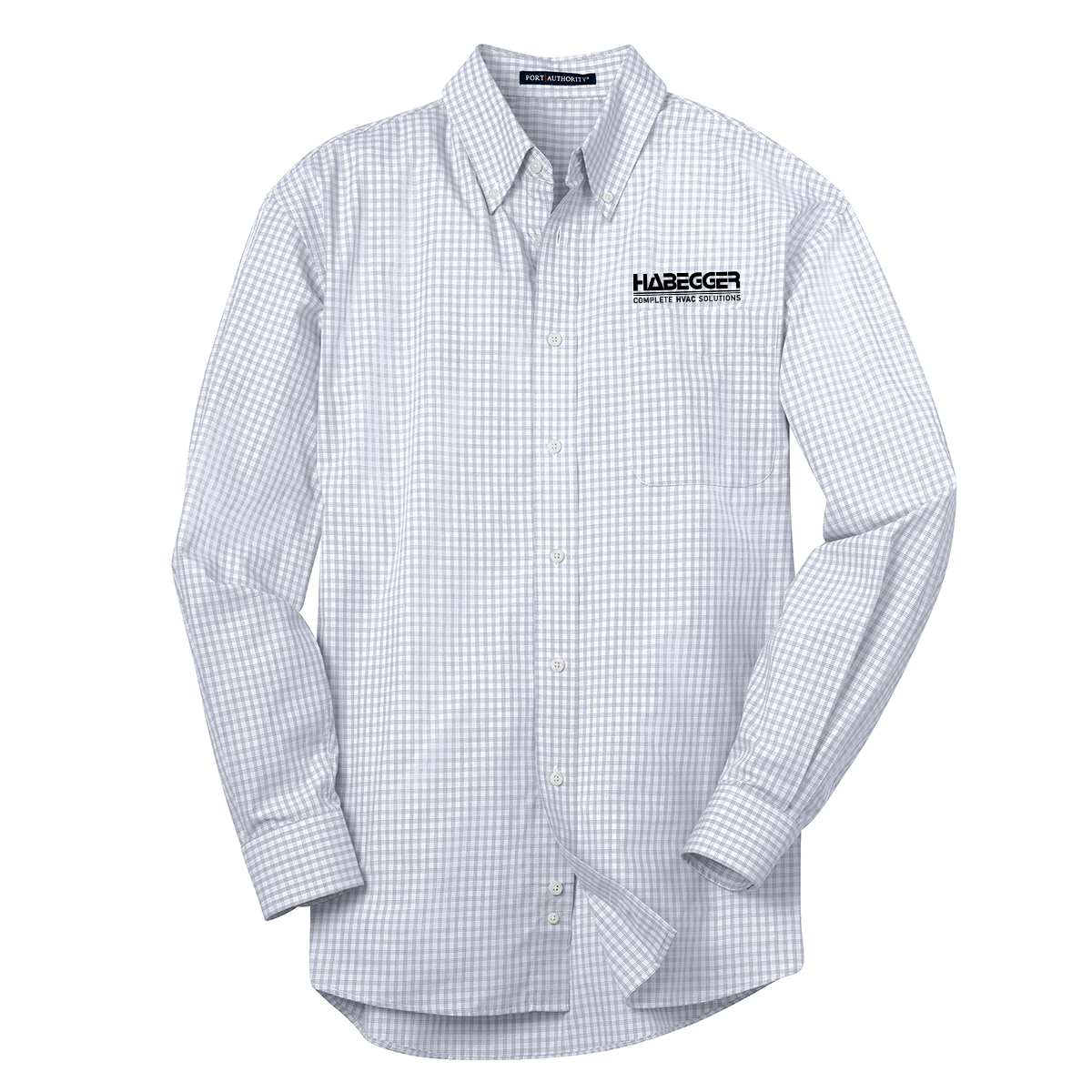 Port Authority Plaid Pattern Easy Care Shirt