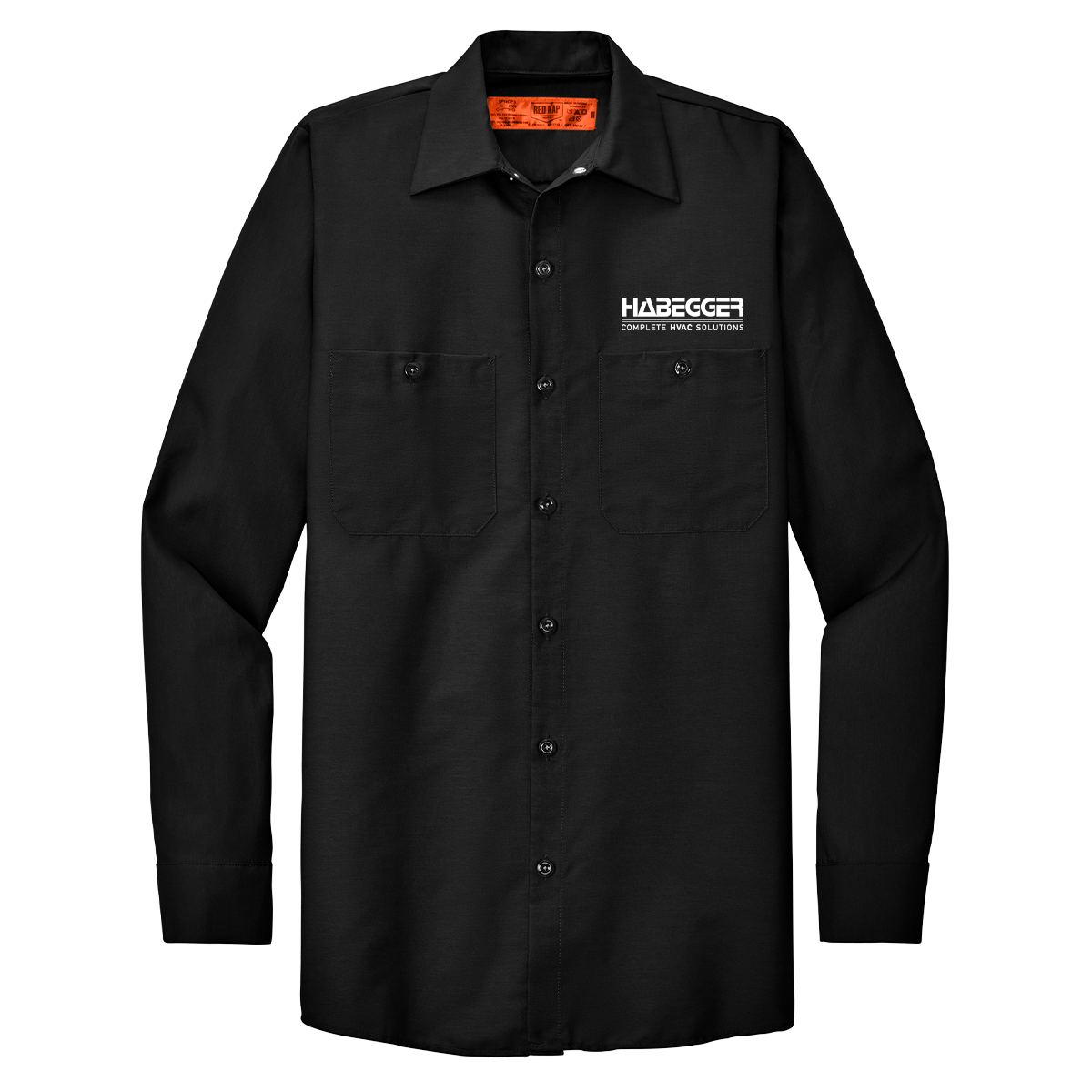 Red Kap Long Sleeve Industrial Work Shirt