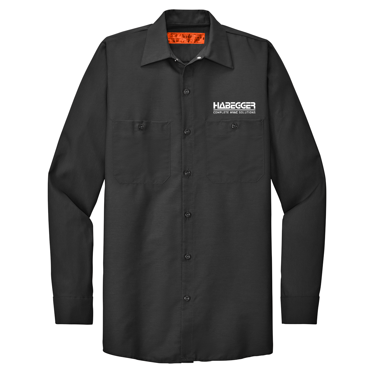 Red Kap Long Sleeve Industrial Work Shirt