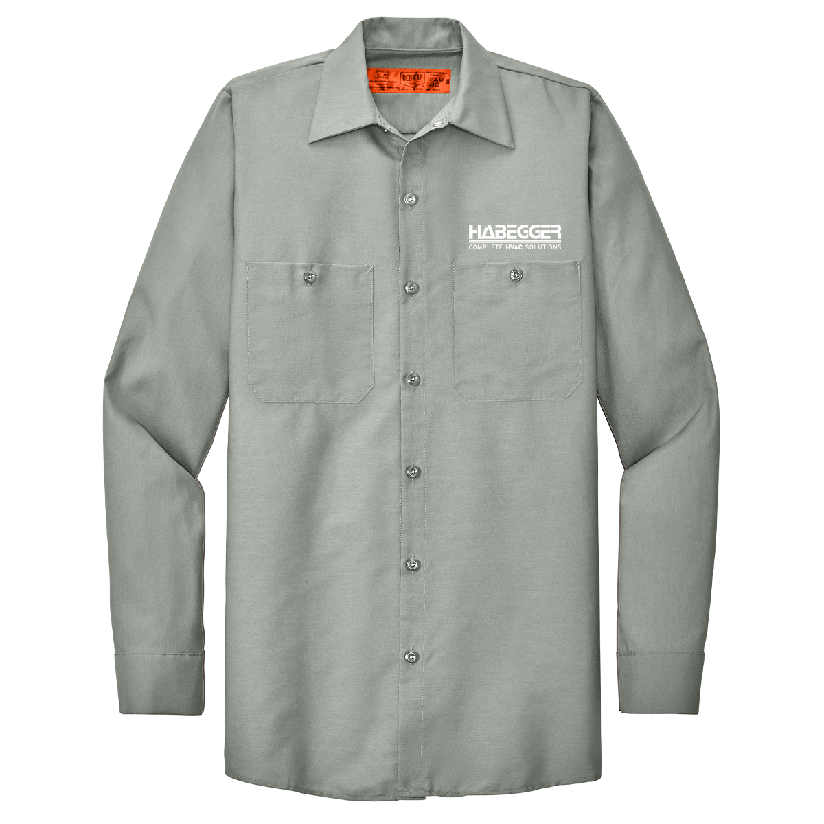 Red Kap Long Sleeve Industrial Work Shirt