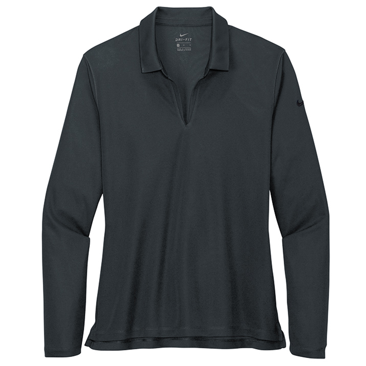 Nike Ladies Dri-FIT Micro Pique 2.0 Long Sleeve Polo