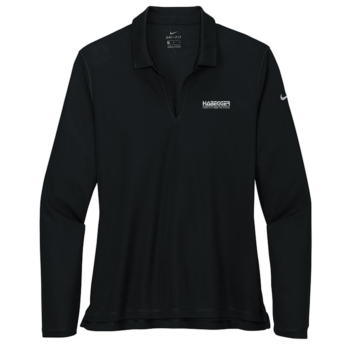 Nike Ladies Dri-FIT Micro Pique 2.0 Long Sleeve Polo