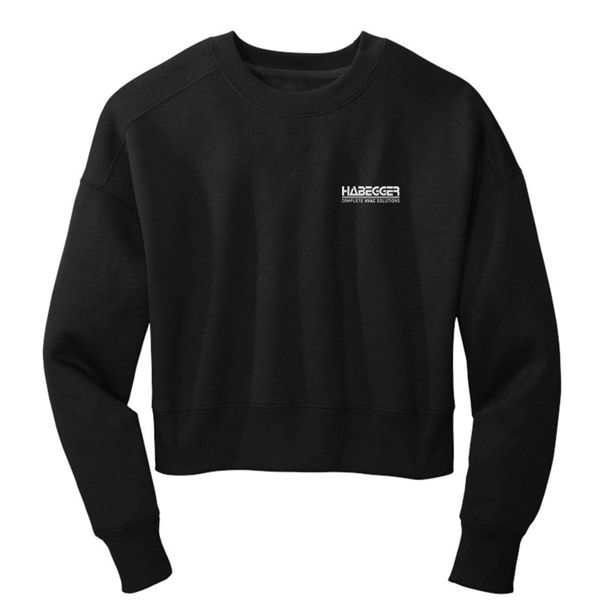 District Women’s Perfect Weight Fleece Cropped Crew