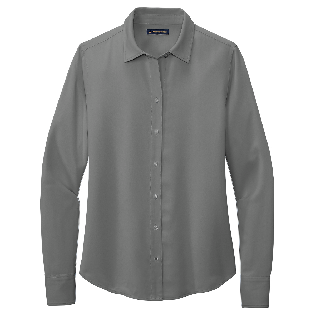 Brooks Brothers Women’s Full-Button Satin Blouse