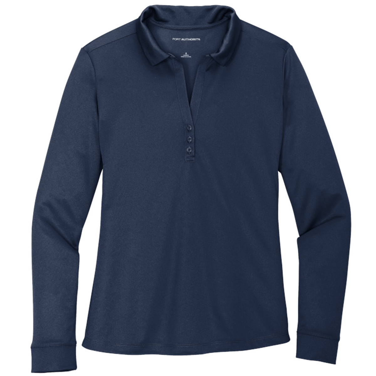 Port Authority Ladies Silk Touch Performance Long Sleeve Polo
