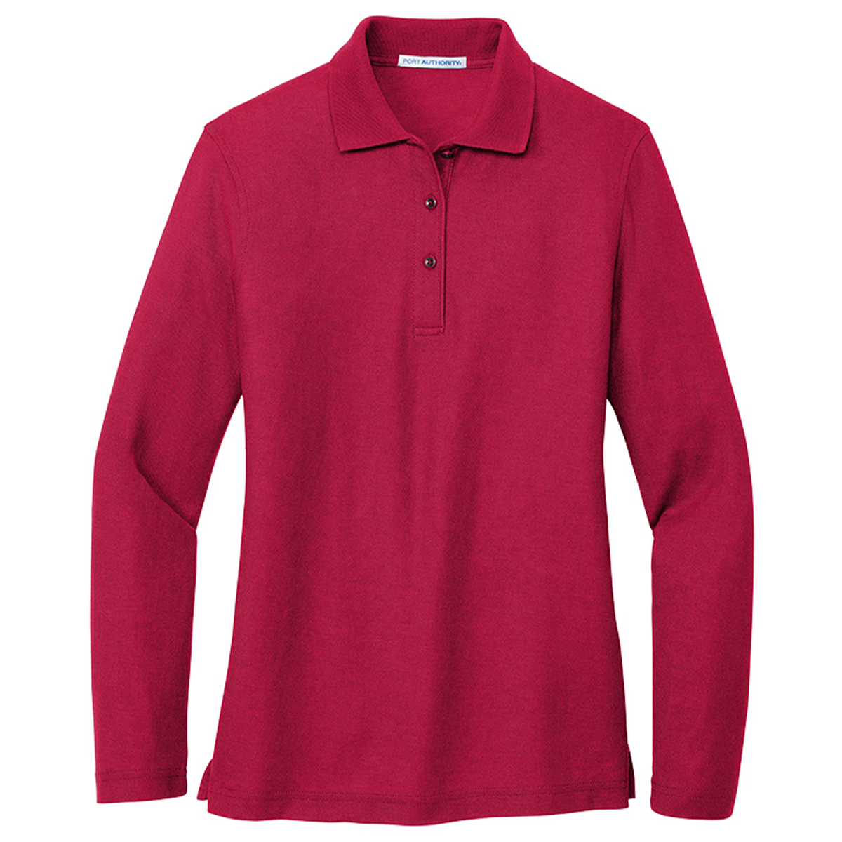 Port Authority Ladies Silk Touch Long Sleeve Polo