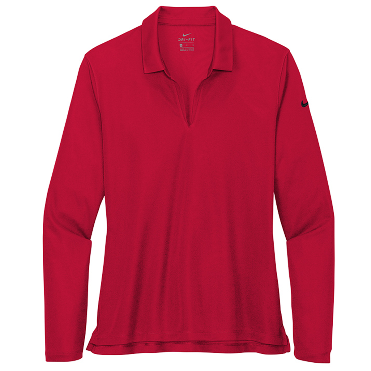 Nike Ladies Dri-FIT Micro Pique 2.0 Long Sleeve Polo