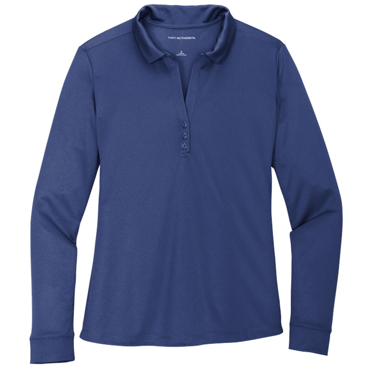 Port Authority Ladies Silk Touch Performance Long Sleeve Polo