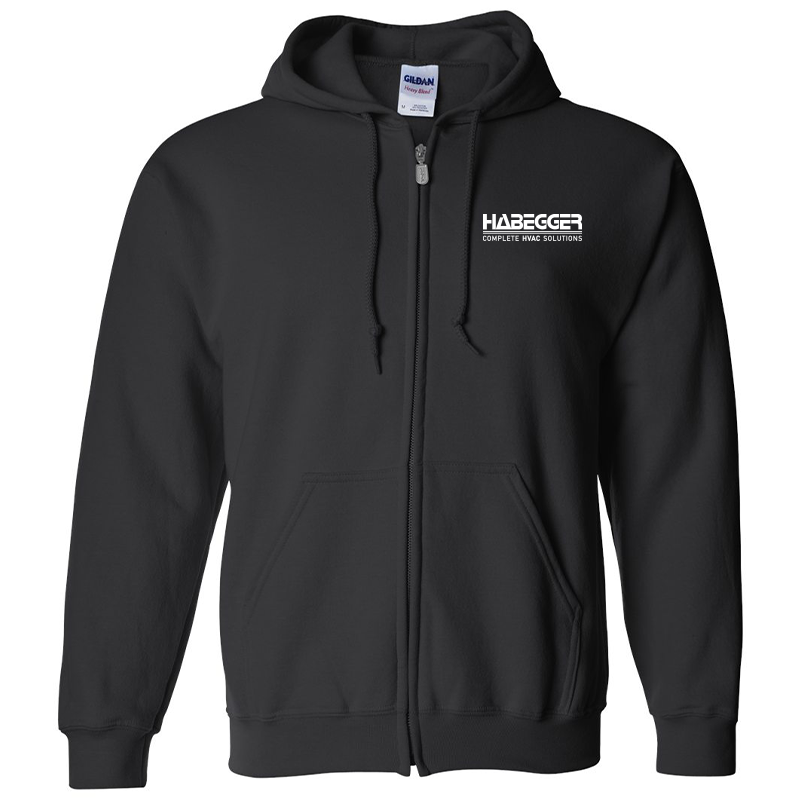 Men's Full Zip Hooded Sweatshirts – 8 oz