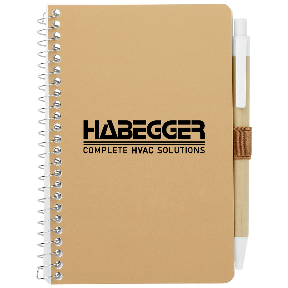 4" x 6" Pocket Spiral Notebook with Pen