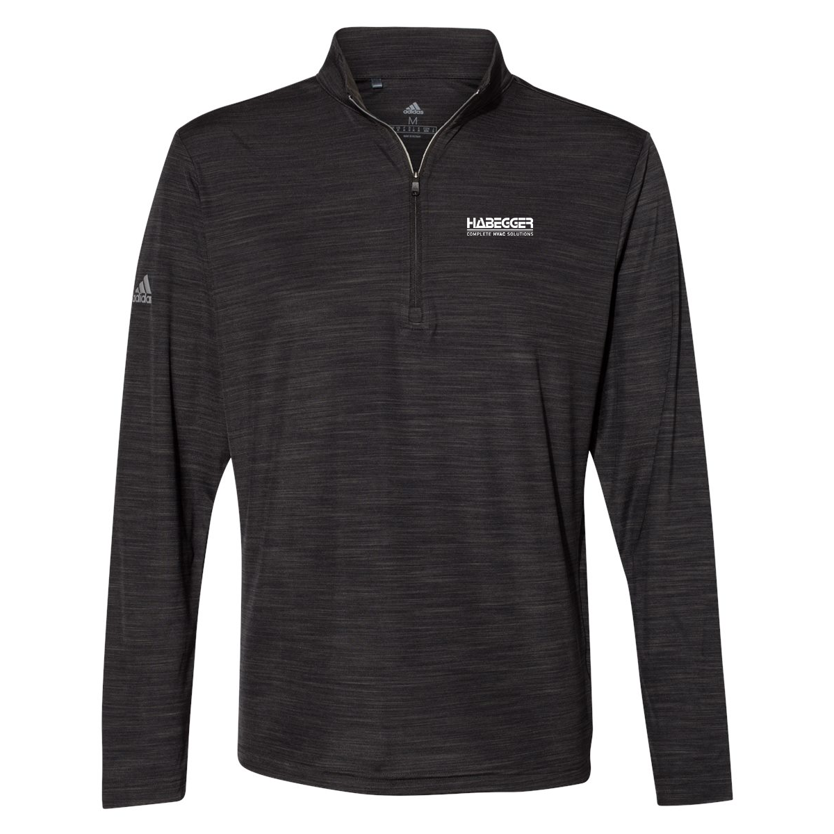 Adidas - Lightweight Melange Quarter-Zip Pullover - DAC