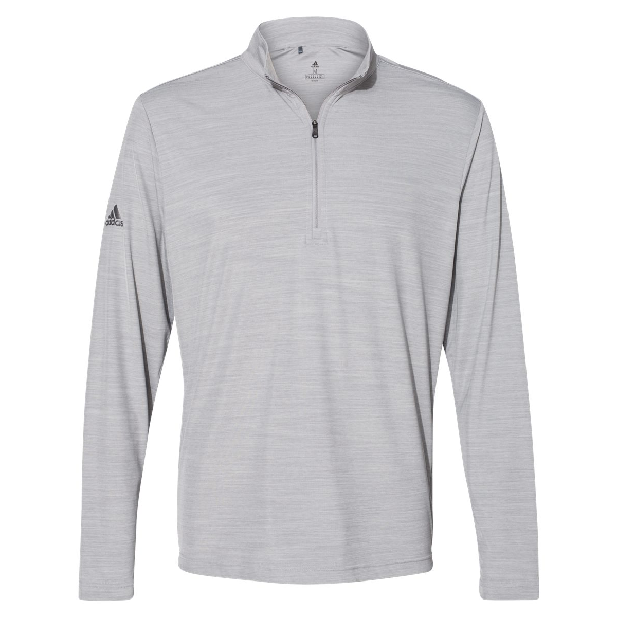 Adidas - Lightweight Melange Quarter-Zip Pullover - DAC