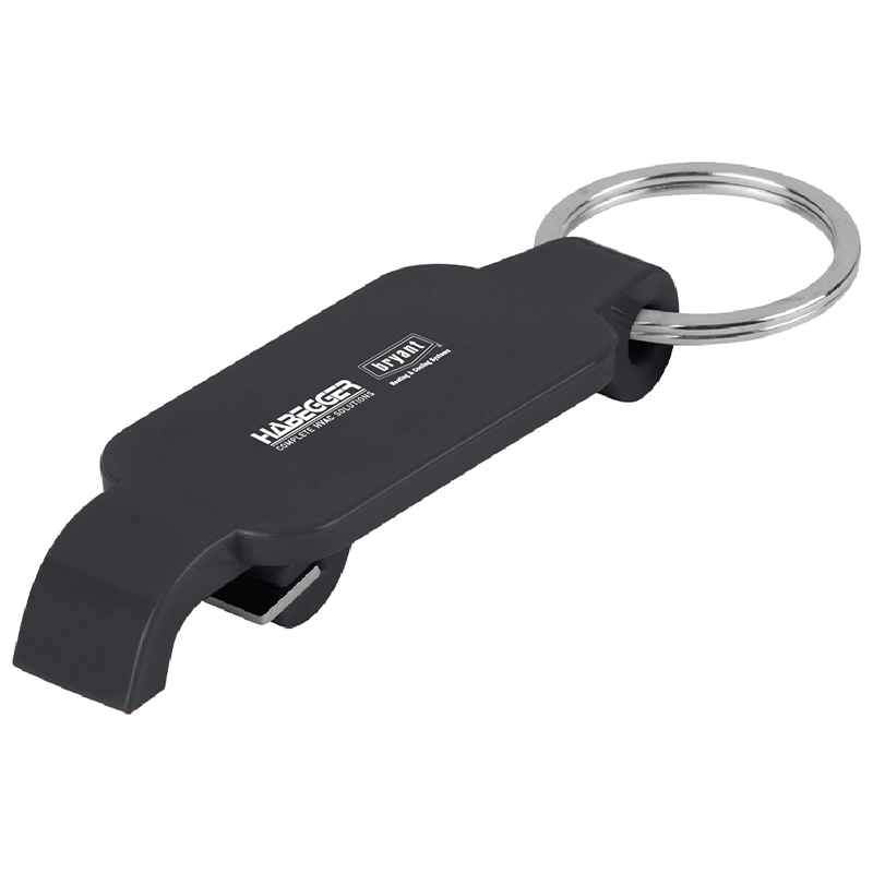 Black Slim Bottle Opener