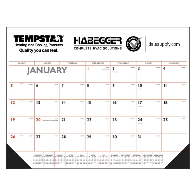 2024 - Custom Desk Calendar