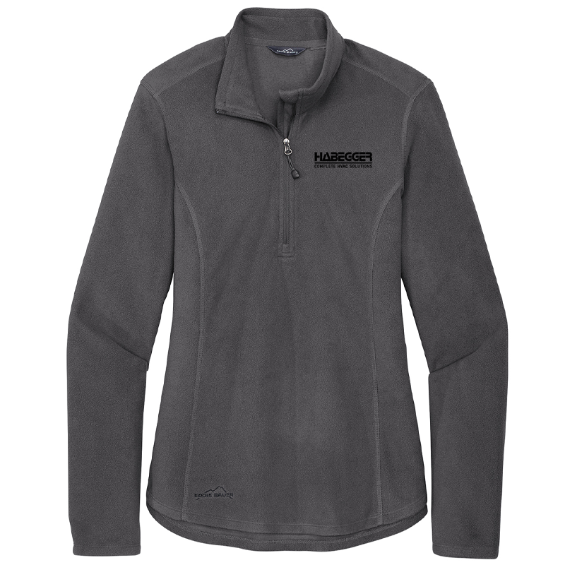 Eddie Bauer Ladies 1/2-Zip Microfleece Jacket