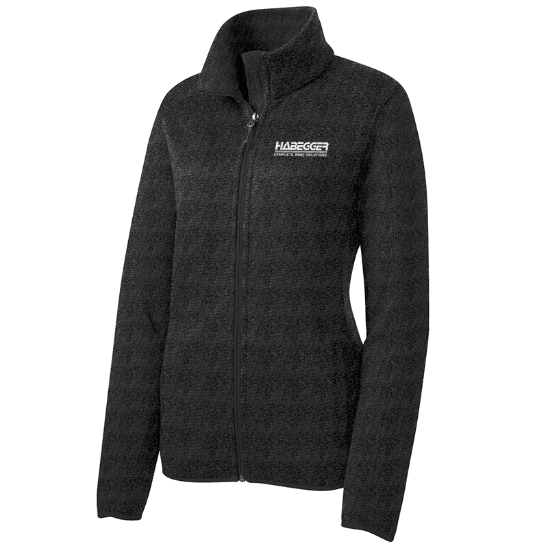 Port Authority Ladies Sweater Fleece Jacket
