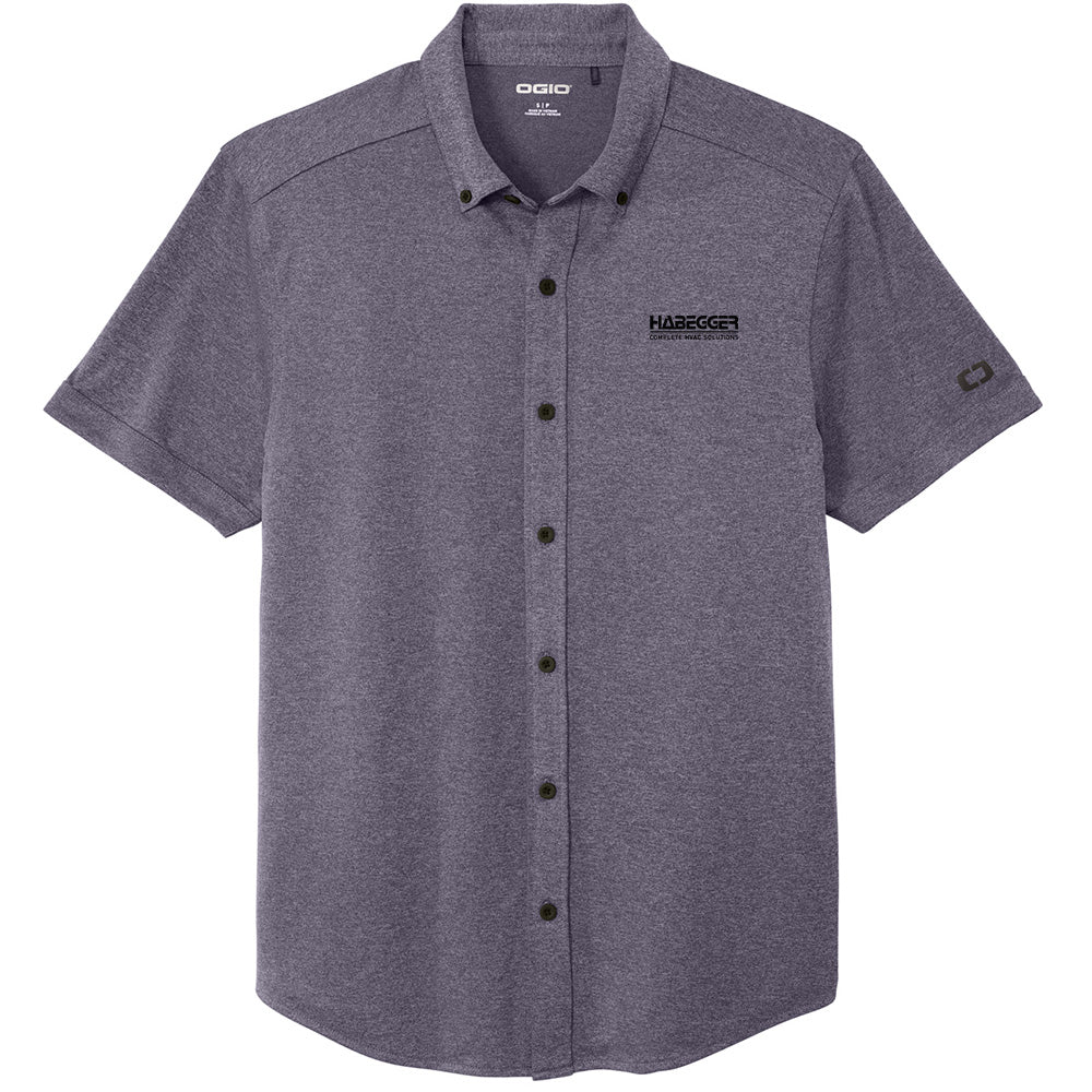 OGIO Gravitate Full-Button Polo