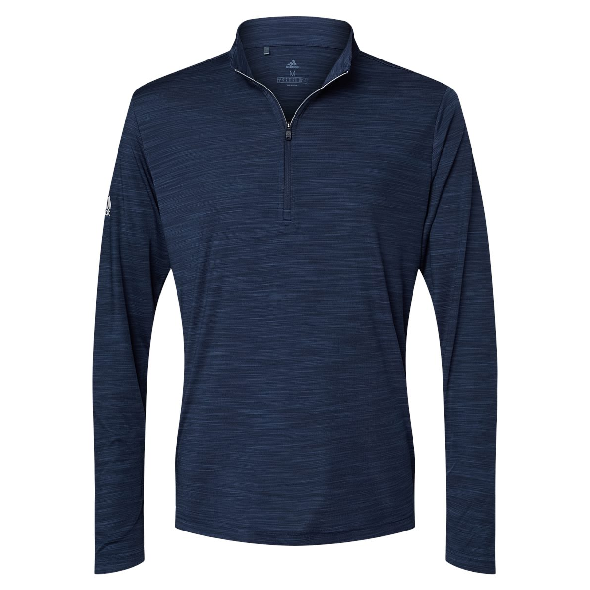 Adidas - Lightweight Melange Quarter-Zip Pullover - DAC