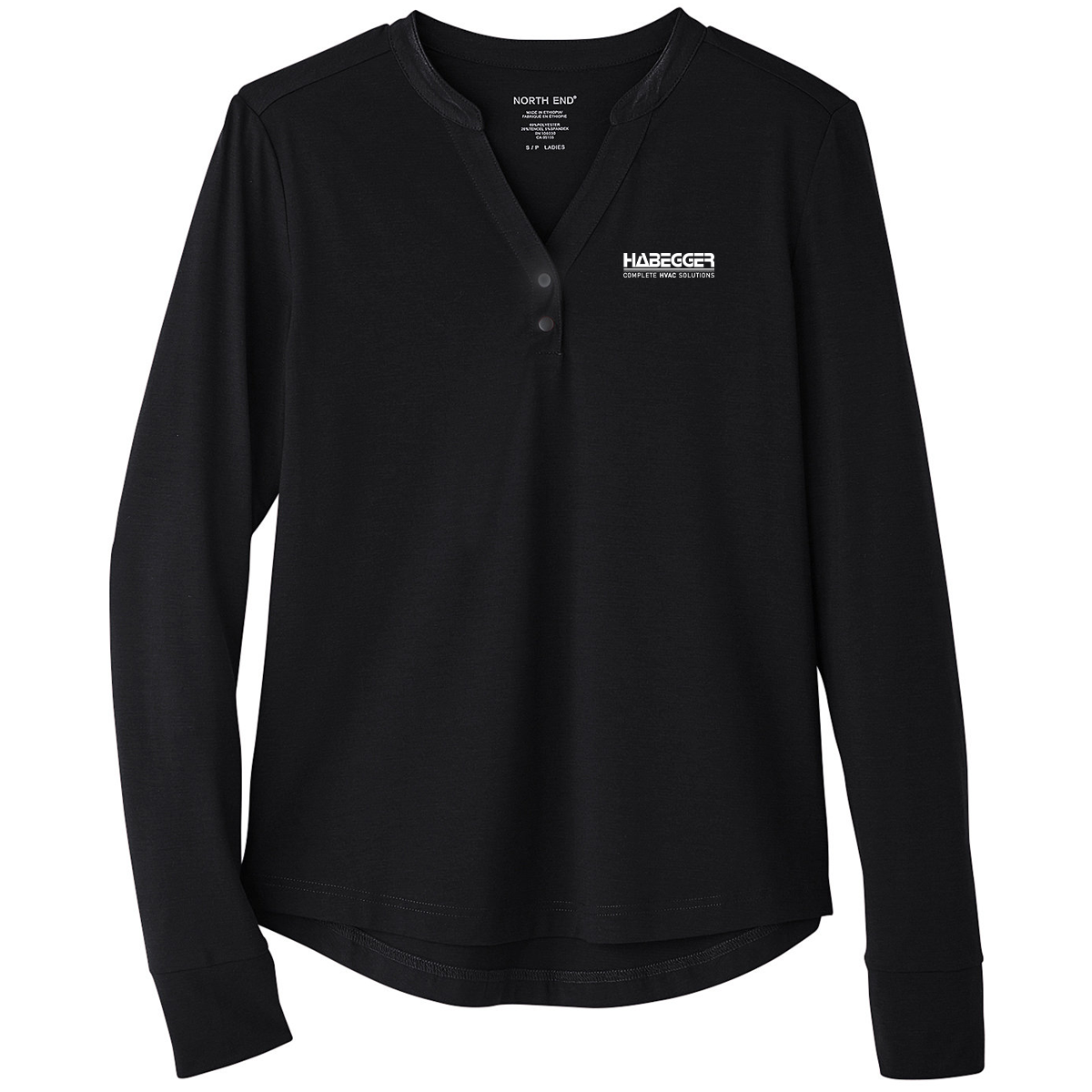North End Ladies' Jaq Snap-Up Stretch Performance Pullover