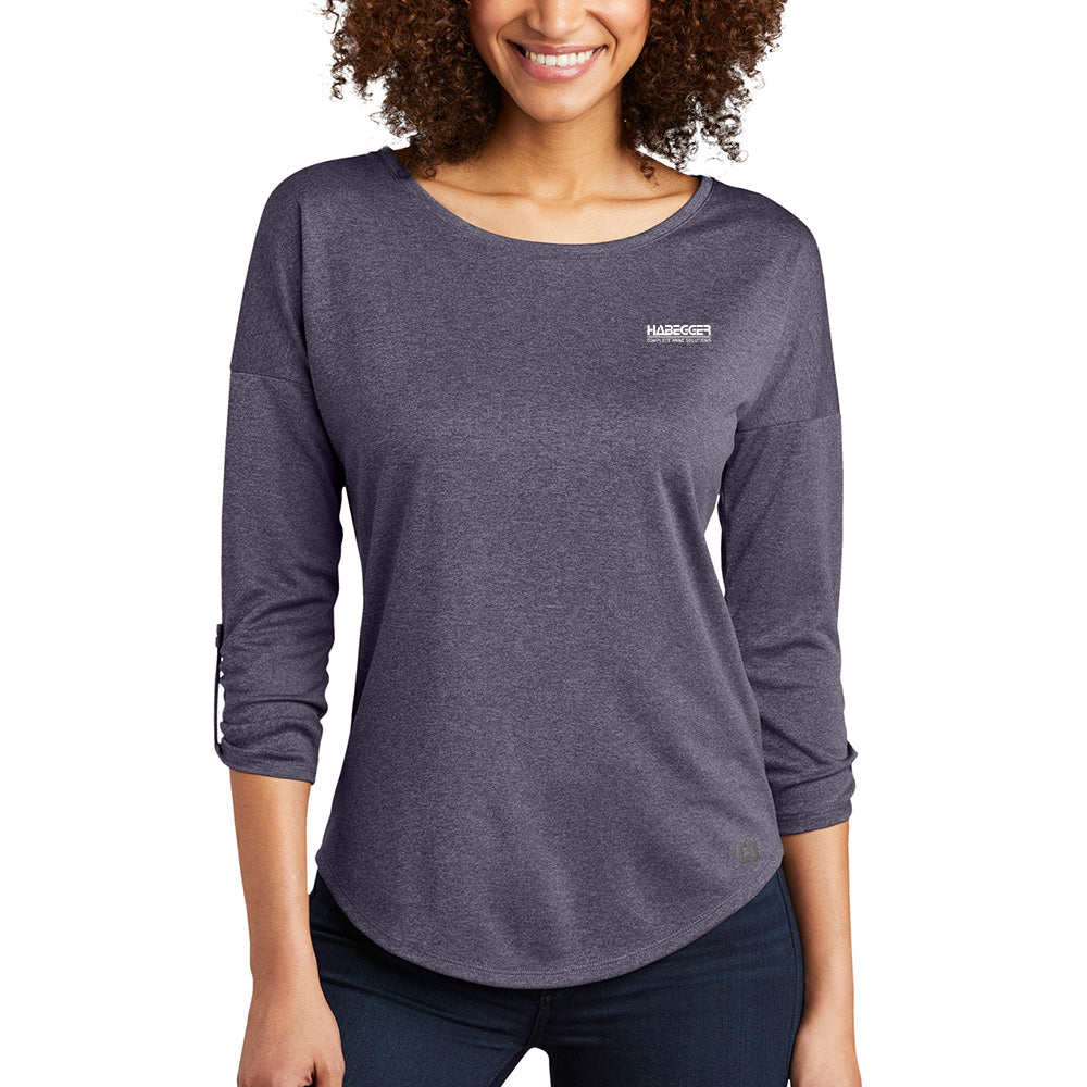 OGIO Ladies Gravitate Scoop 3/4-Sleeve