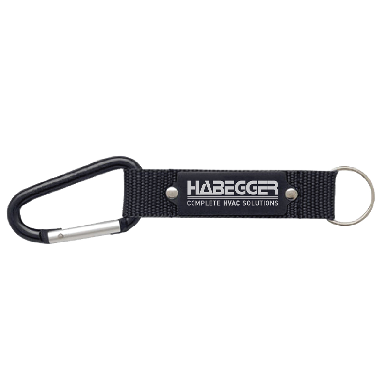 Strap Happy Carabiner Keychain