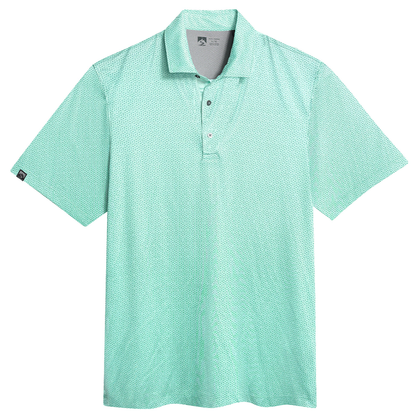 Men's Vacationer Printed Short Sleeve Polo