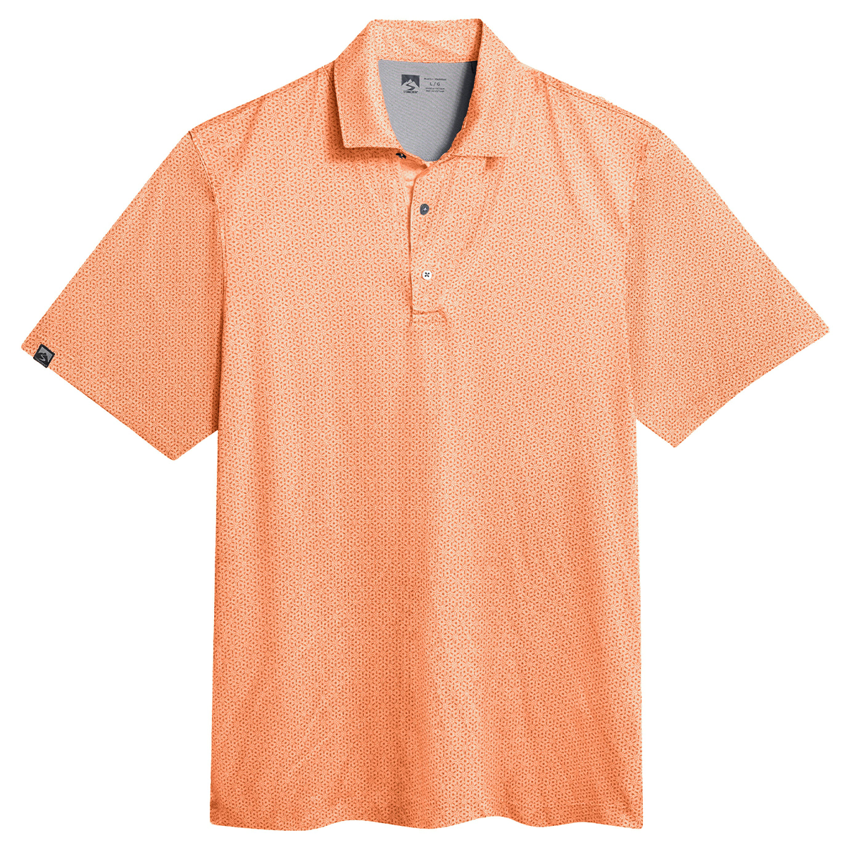 Men's Vacationer Printed Short Sleeve Polo