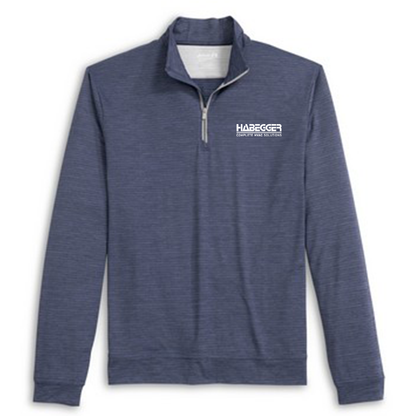 Johnnie-O Men's Kanan Performance Quarter-Zip Pullover Shirt