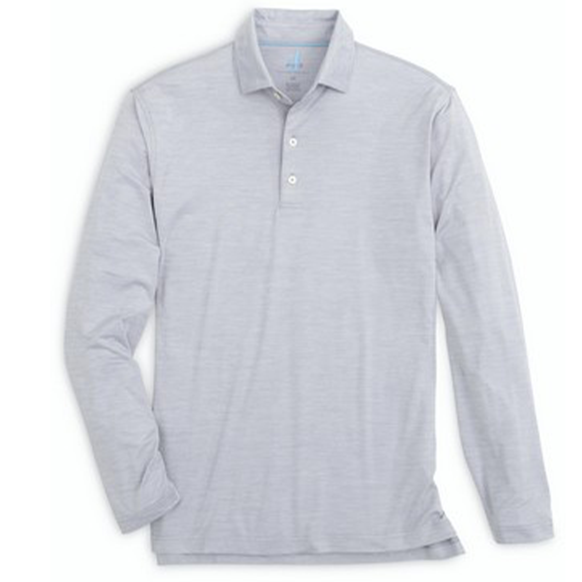 Johnnie-O Men's Prep-Formance Swing Heather Long Sleeve Jersey Polo