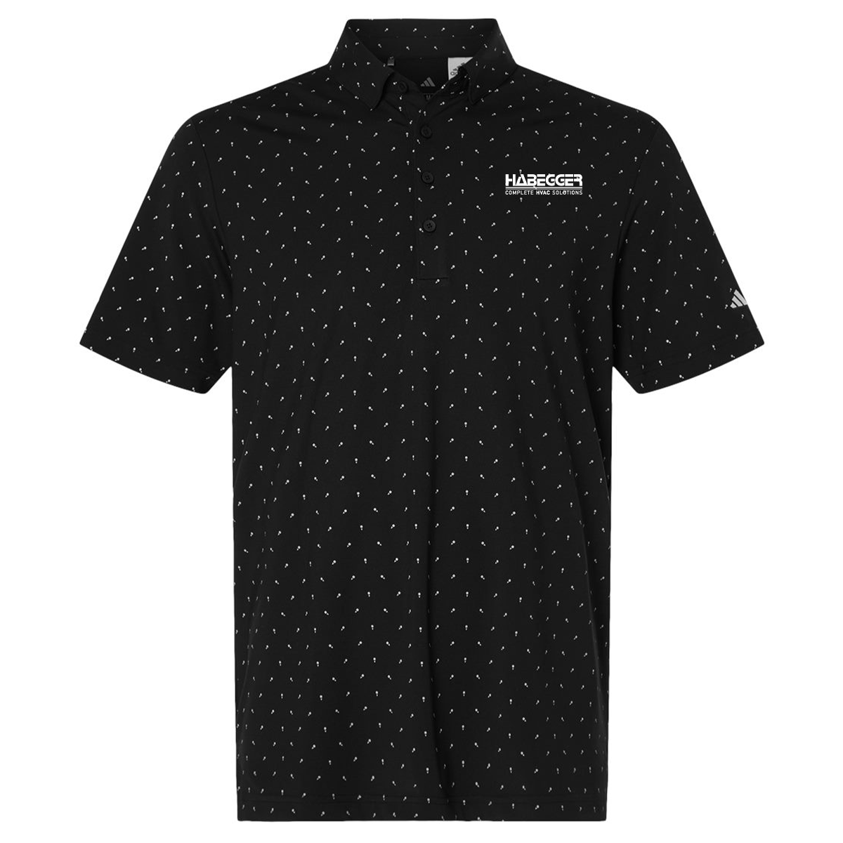 ADIDAS Ultimate365 Micro Print Polo