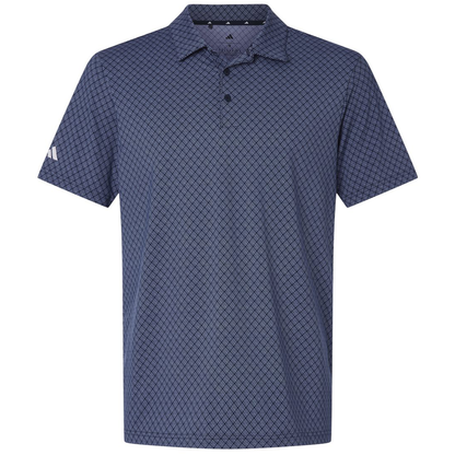 Adidas Men's 4-Way Stretch Printed Polo